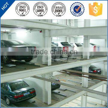 PPY robot steel structure car parking system with turn table