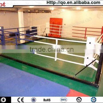 Excellent quality professional training floor mounted boxing ring