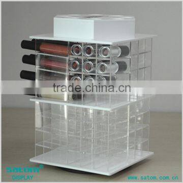 Manufacturer Rotating Acrylic Lipstick Holder Buy Beauty Spinning Lipstick Tower