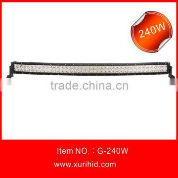 2014 New Auto Led Light Bar Off Road Car Spare Part 240w High Quality High Density Automobile Lighting Led Light Bulb