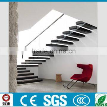 Customized wooden floating stairs/staircase/stair made in YUDI