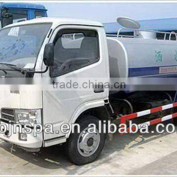 factory sale 4*2 DFAC truck mounted water tank for sale