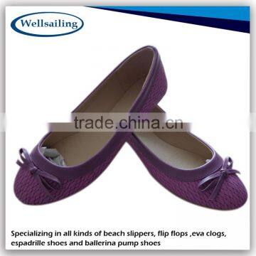 Popular Promotional foldable ballerina shoes,girls ballerina shoes