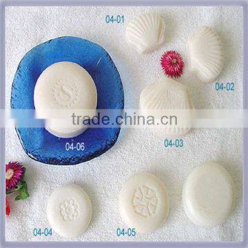 The factory production of disposable soap, cheap, clean