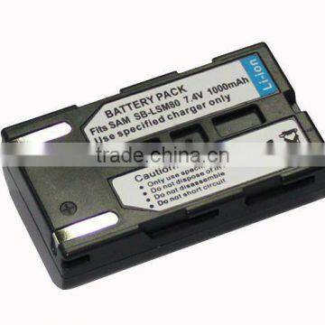 digital camera rechargeable battery 7.4V 700MAH for Samsung SB-LSM80