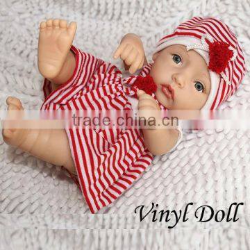 Wholesale And Custom soft mini baby doll for children 12 inch baby vinyl doll