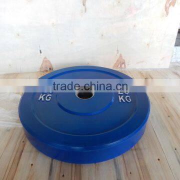 100% rubber bumper plate