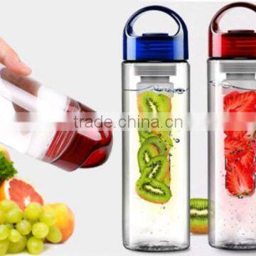 BPA Free Lemon Glass Fruit Infuser Water Bottle