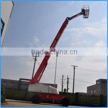 Industrial cleaning equipment in tall glasses straight arm aerial work platform