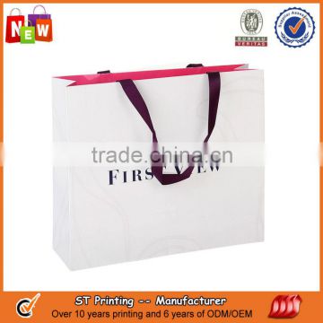 Custom paper bag vector