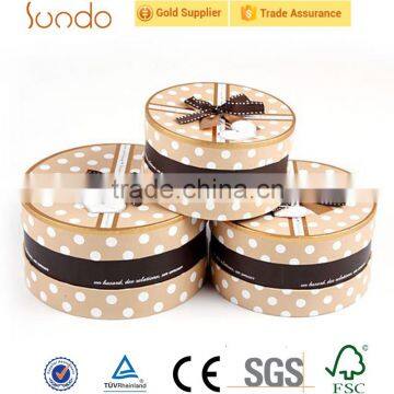 handmade paper round cylinder gift box