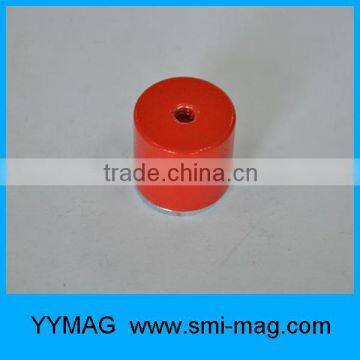 Cast alnico deep hole pot magnet