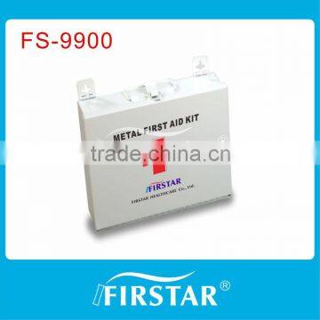 Metal home medical first aid kit box with CE FDA
