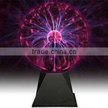 8" PLASMA NEBULA BALL Lightning Electricity Party Light TOUCH & SOUND Activated