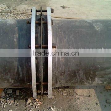 Flange end HDPE pipe