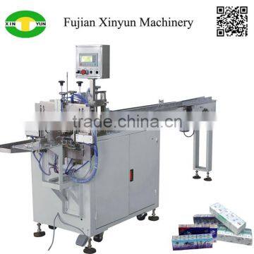 High speed handkerchief tissue multi bags packaging machine