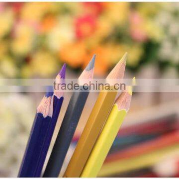 Using lead-free poison wholesale from china Water soluble pencil 48 different colors pencil stationery