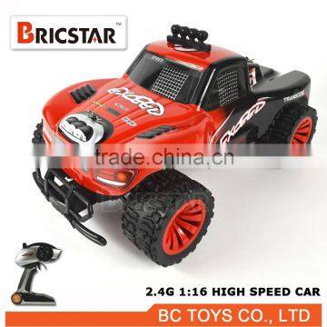 Hot model 1:16 4x4 rc toy car, monster truck rc scale model trucks with 20KM/H speed