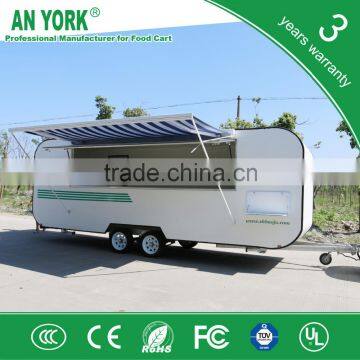 2015 HOT SALES BEST QUALITY popcorn food trailer outdoor food trailer breakfast food trailer