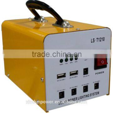 XD-T 10W 7AH new product USB port for 5v home solar r lamp post convertion solar kit 10w