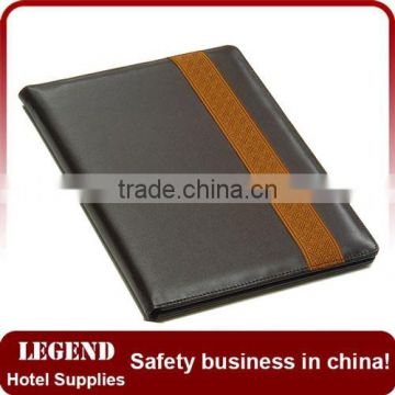 Wholesale alibaba A4 embossed leather ring binder