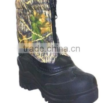 CS-07 Boy's made in china kids snow boots camouflage