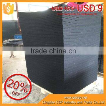 high quality cheap 1m*1m*15mm anti slip gym rubber floor mat