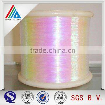 16 mic rainbow iridescent film for textile yarn