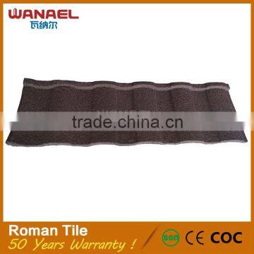 Wanael Building Material Durable Stone Coated Roofing Tile High Quality Roof Tile photo-3
