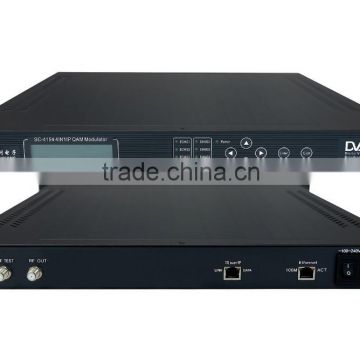 SC-4154 multiplexer scrambler dvb ip input qam modulator