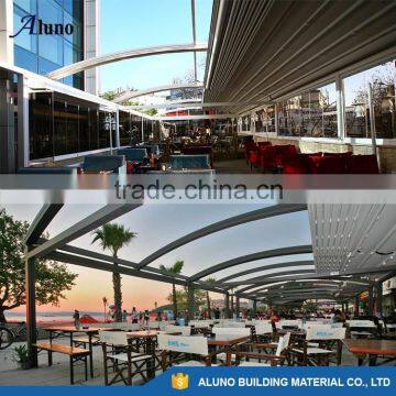 Automated Retractable Roof Systems/Retractable Roof Pergola for Restaurant