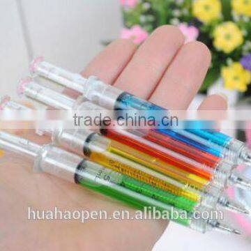 new design syring ball injection ballpoint pen imprint logo 1000pcs free shipping