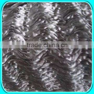 SILVER RIBBON EMBROIDERY FABRIC