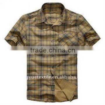 mens casual shirt T/C 65/35