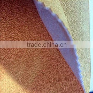 Brwon PVC Fabric For Car Seat , Artificial Leather For Cars