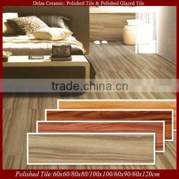 150x600 Glazed Wood Bathroom Slip Resistant Rustic Tile