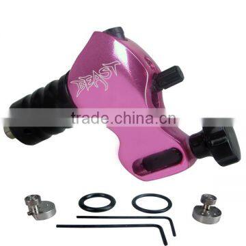 Newest Novelty Rose Red Beast Fashion Rotary Tattoo Guns