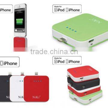 2000mAh External Battery Pack for iphone,with MFi