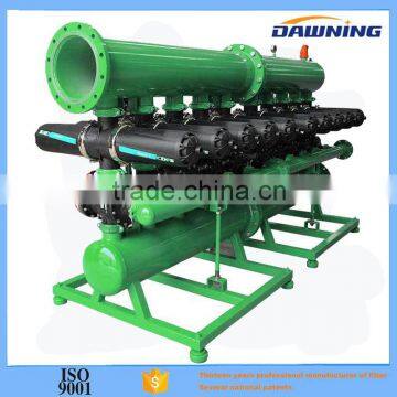 Agricultural auto backwash membrane disc water filter