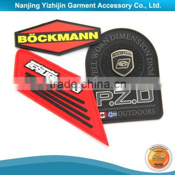 Factory direct sale eco-friendly top quality fire resistant silicone labels