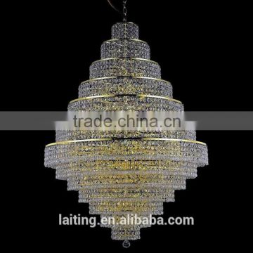 Industrial vintage crystal decoration pieces fish pendant lighting