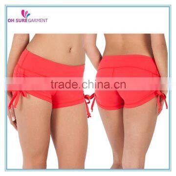 womens dry fit nylon yoga shorts