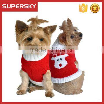 C594 Wholesale custom knit dog sweater hand knit unique dog sweaters