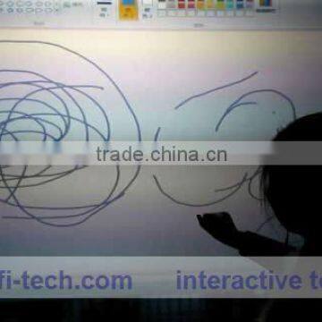 Best price interactive multi touch foil,Good application win
