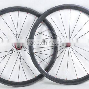 Dengfu 700C 25mm width carbon bike wheels 38/50/60/88 clincher/tubular