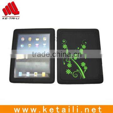 silicone case for Ipad with debossed logo