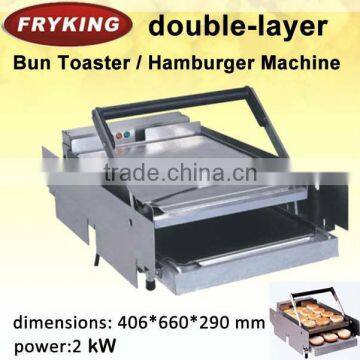 2 layer bread heating machine/bread heater