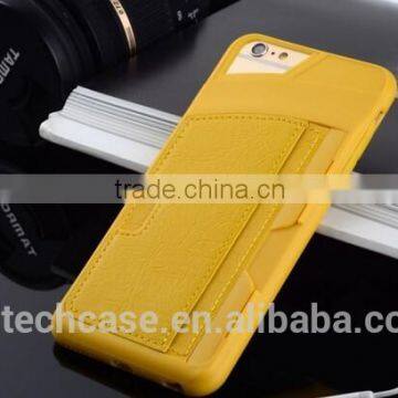 for Iphone 6 Credit Card Case TPU + PU Leather Back Phone Case Cover New Style photo-6