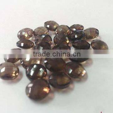 Wholesale Factory Price Smoky Quartz Loose Gemstone photo-2