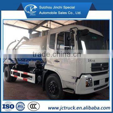 Factory price 10000 liter sewage suction truck 4x2, Dongfeng sewage suction truck for sale